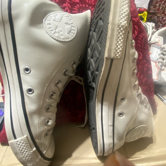Converse all star white high tops - Picture 4 of 6